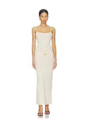 Kapri Evie Maxi Dress in Cream. Size L. Also in M, S, XL, XS.