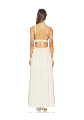 NIA Ibiza Dress in Nude. Size L. Also in XS, S, M, XL.