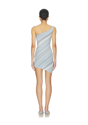 Kapri Milan Mini Dress in Blue. Size L. Also in XXS.