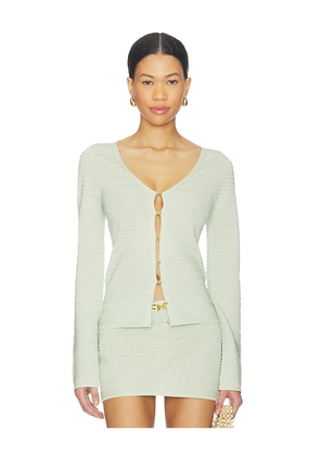 Kapri Lila Cardigan in Mint. Size L. Also in M, S, XL, XS.