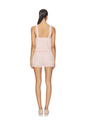 MORE TO COME Sammy Short Set in Blush. Size L. Also in M, S, XS, XXS.
