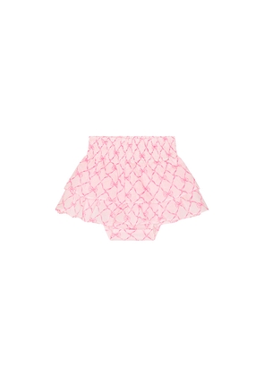 LoveShackFancy Baby Elizaveta Bloomer in Pink. Size 0-3m. Also in 12-18m, 18-24m, 3-6m, 6-9m, 9-12m.