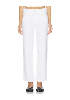MOTHER The Newbie Ankle Jeans in Ivory. Size 23. Also in 24, 25, 26, 27, 28, 29, 30, 31, 32, 33, 34.