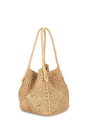 LSPACE Paloma Beach Tote in Tan.