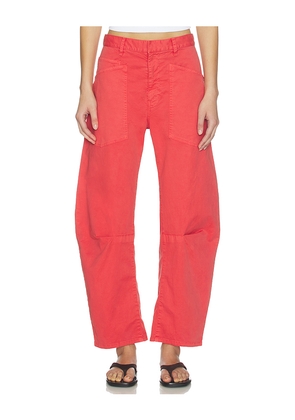 NILI LOTAN Shon Pant in Red. Size 0. Also in 2, 4.
