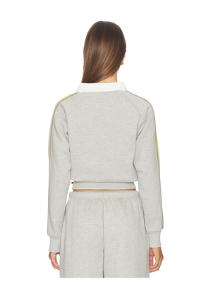 Miaou Drew Button Up in Grey. Size M. Also in XS, S, XXS.