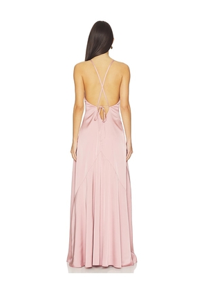 Lovers and Friends Gaia Gown in Mauve. Size L. Also in M, XL, XXS.