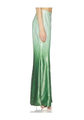 LA FUORI Iridescent Sage Pant in Sage. Size XS. Also in S, M, L, XL.