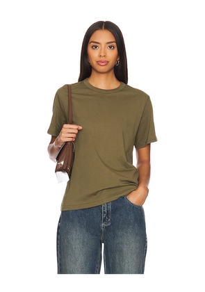 Sold Out NYC The Iconically Soft Perfect Tee in Olive. Size L. Also in M, S, XS.