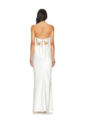 retrofete Skye Dress in White. Size XL. Also in M, L.