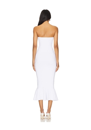 retrofete Tillee Dress in White. Size M. Also in XS, XL.