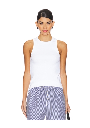 Sold Out NYC The Not So Basic Tank in White. Size L. Also in M, S, XL, XS.