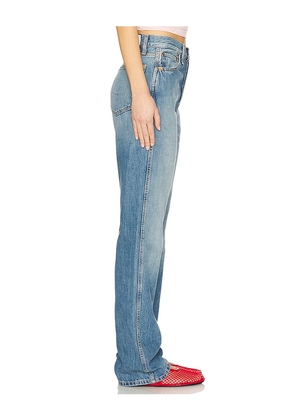 RE/DONE 90s High Rise Loose Jeans in Blue. Size 25. Also in 23.