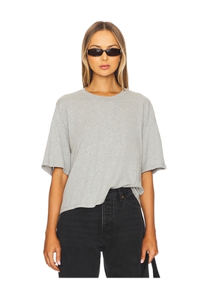 SPRWMN Oversized Boxy T-Shirt in Grey. Size M. Also in L, S, XS.