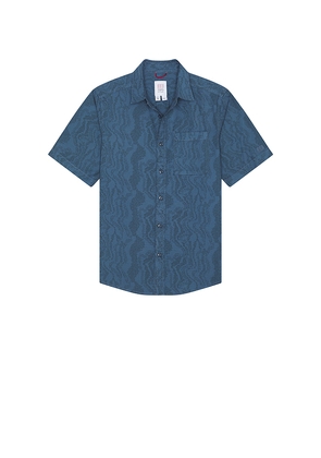 TOPO DESIGNS Dirt Desert Shirt in Blue. Size L. Also in M.