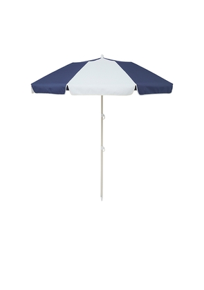 Sunnylife Compact Beach Umbrella in Navy.