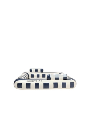 Sunnylife Deluxe Twin Hammock Le Weekend in Navy.