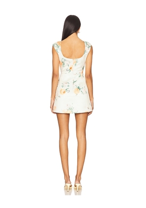 SAU LEE Bryn Mini Dress in Cream. Size 10. Also in 2, 0, 4, 6, 12.
