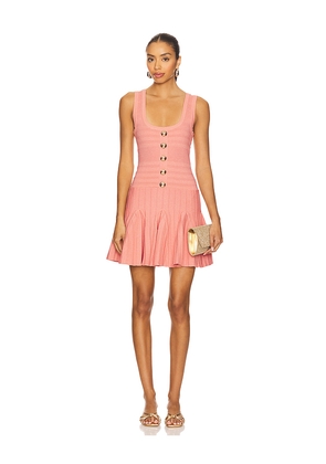 retrofete Brooke Dress in Peach. Size L. Also in M.