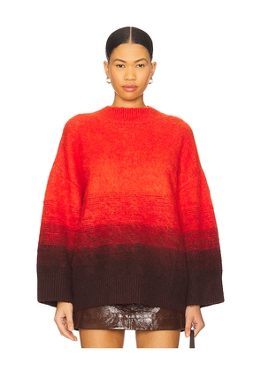 SIMONMILLER Leith Ombre Sweater in Red. Size XS. Also in M.