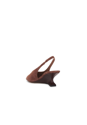 Paris Texas Nina Slingback 50 in Brown. Size 38. Also in 40.