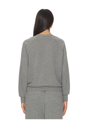 perfectwhitetee Lennon Fleece Sweatshirt in Grey. Size XS. Also in S, M.