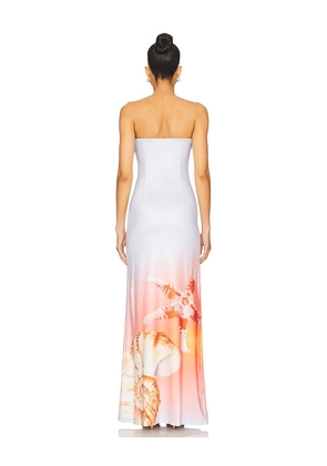Runaway The Label Kleo Maxi Dress in Blue. Size M. Also in L, XS.