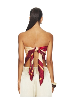 SNDYS Cattleya Wrap in Red.