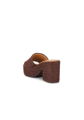 Steve Madden Trippy Sandal in Brown. Size 6. Also in 7.5, 8, 8.5, 9, 9.5, 10.