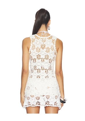 Show Me Your Mumu Heatwave Vest Top in Ivory. Size L. Also in S, M, XL.