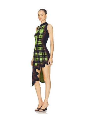 PH5 Brooklyn Wavy Dress in Black,Green. Size S. Also in XS.