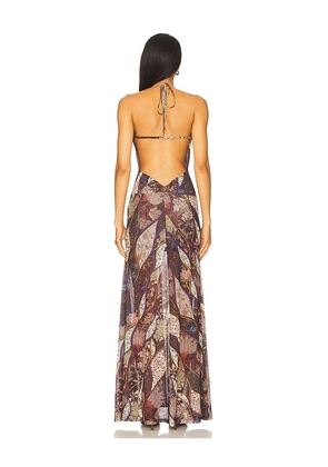 SIEDRES Nensi Dress in Brown. Size M. Also in L.