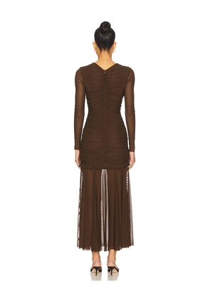 Steve Madden Kiara Dress in Chocolate. Size M. Also in S, XS, L.