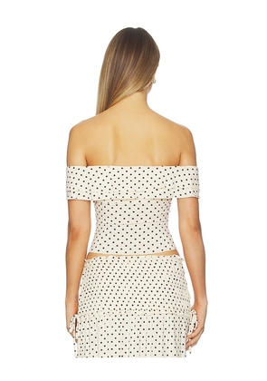 Tiger Mist Denali Top in White,Black. Size M. Also in S, XL, XXS.
