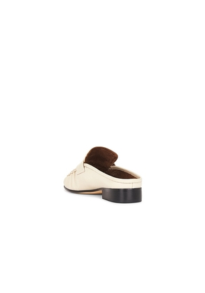 Tony Bianco Glacier Mule Loafer in Ivory. Size 10. Also in 5, 7.