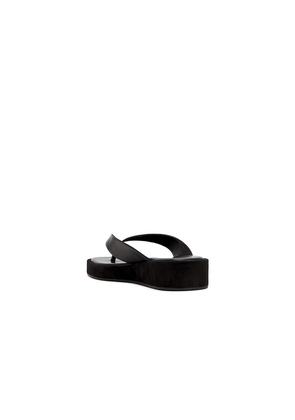 Tony Bianco Kyra Flip Flop in Black. Size 10. Also in 6, 8, 9.