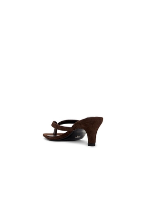 Tony Bianco Topaz Sandal in Chocolate. Size 10. Also in 5, 8, 9.5.