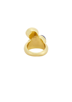 petit moments Sevilla Ring in Blue,Brown. Size 6. Also in 7, 8.