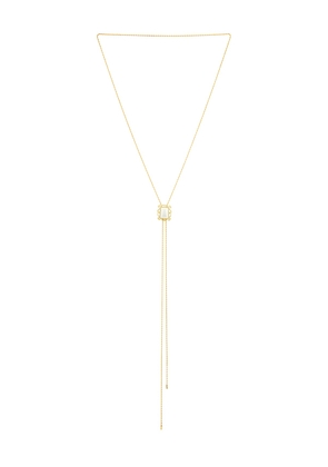 petit moments Viva Bolo Necklace in Metallic Gold.