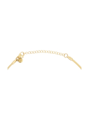 petit moments Dubloon Necklace in Metallic Gold.
