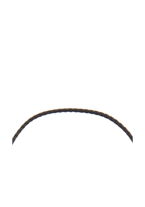 petit moments Whimsky Bolo Necklace in Black,Metallic Gold.