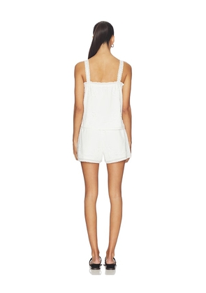 SAYLOR Clarice Set in White. Size L. Also in XS, M.