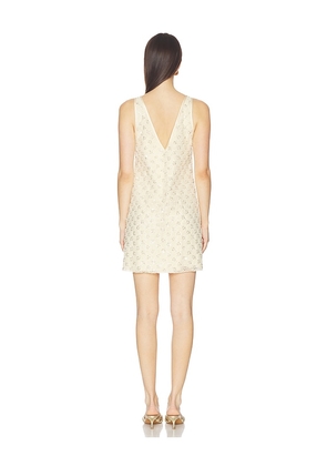 SAYLOR Jeanetta Dress in Yellow. Size L. Also in S, XS, M.