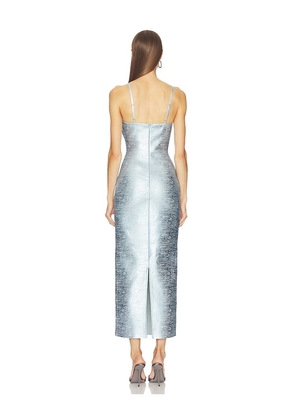 superdown Ariellah Maxi Dress in Baby Blue. Size M. Also in XXS, XS, S, L, XL.