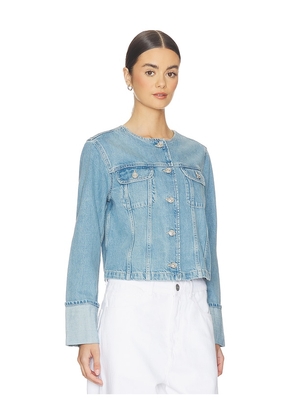PAIGE Dean Jacket in Blue. Size L. Also in XS, S, M, XL.