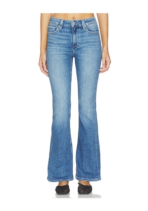 PAIGE High Rise Laurel Canyon Petite Bootcut Jeans in Blue. Size 23. Also in 25, 26, 27, 28, 29, 30, 31, 33, 34.
