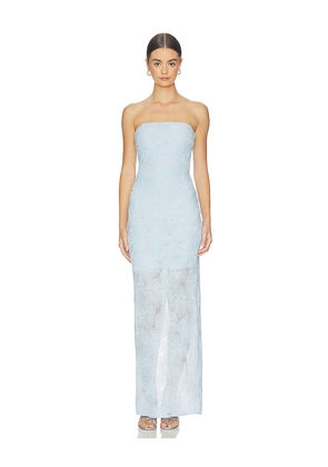 ROTATE Mesh Tube Dress in Baby Blue. Size 32. Also in 34, 36, 38, 40.