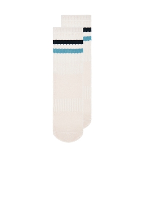 Souls. Retro Grips Socks in Pink,Blue. Size M/L. Also in S/M.