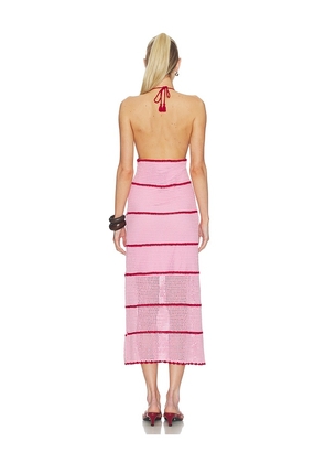 SAYLOR Georgie Dress in Pink. Size L. Also in S, XS, M, XL.