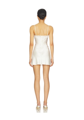 Tularosa Alice Mini Dress in Ivory. Size L. Also in XXS.